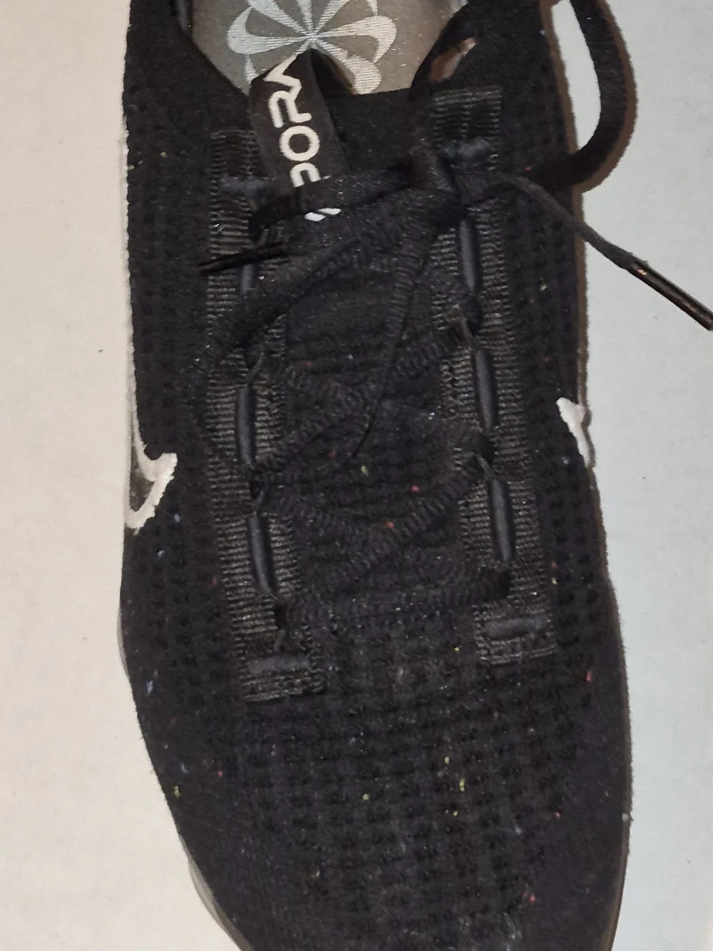 Black Womems Athletic Sneakers - Unbranded